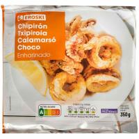 Chipirón enharinado EROSKI, bolsa 350 g