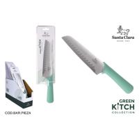 Ganivet Santoku Green Kitch SANTA CLARA, 18 cm