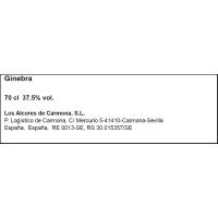 Ginebra sweet melon PORT D'ÍNDIES, ampolla 70 cl+copa gratis