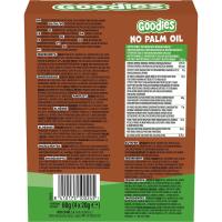 Galletas choco plátano GOODIES, pack 4x20 g