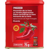 Pimenton de la Vera picante D.O.P. ESROSKI, lata 75 g