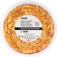 Truita de patates amb ceba caramel·litzada EROSKI, 1 ud, 600 g
