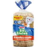 Pan de molde con cereales y sin gluten BIMBO, paquete 375 g