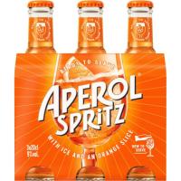 Aperitiu italià APEROL SPRITZ, pack 3x20 cl
