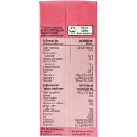 Batido de fresa EROSKI, pack 6x200 ml