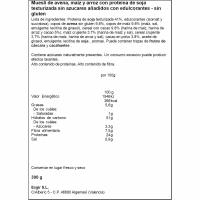 Muesli crujiente protein s/ gluten 0% azúcar ESGIR, bolsa 300 g