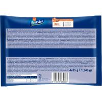 Pollastre i gall d'indiot en salsa per a gat BREKKIES DELICE, pack 4x85 g