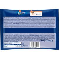 Salmó i tonyina en gelatina per a gat BREKKIES DELICE, pack 4x85 g
