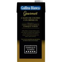 Caldo gourmet de cocido GALLINA BLANCA, brik 1 litro