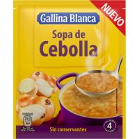 Sopa de cebolla GALLINA BLANCA, sobre 48 g