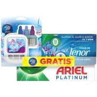 Detergent càpsules Frescor d Abril ARIEL, caixa 19 dosi+regalo