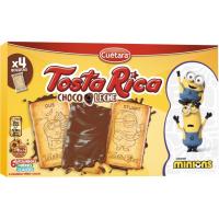 Galleta de chocolate con leche Tostarica CUÉTARA, caja 140 g