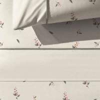 Juego de sábanas 3 piezas, 100% microfibra, diseño Bella A.MIRÓ, talla 135 cm