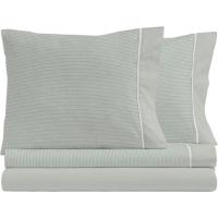 Juego de sábanas 3 piezas, 100% microfibra, diseño Raya A.MIRÓ, talla 135 cm