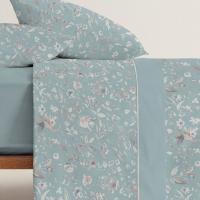 Juego de sábanas 3 piezas, 100% microfibra, diseño Misty A.MIRÓ, talla 135 cm