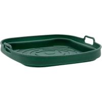 Cesta cuadrada de silicona, plegable, apta Air Fryer, Terrae QUID, 20x20x8 cm