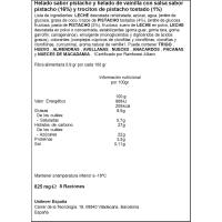 Helado de pistacho CARTE D'OR, tarrina 825 ml