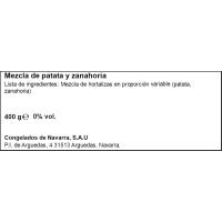 Mescla patata pastanaga VERLEAL, bossa 400 g