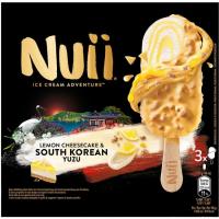 Helado bombón yuzu NUII, pack 3x90 ml Helado bombón yuzu NUII, pack 3x90 ml