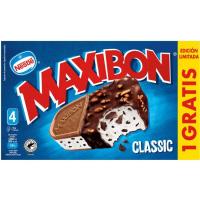 Helado nata 1 gratis MAXIBON, pack 4x140 ml