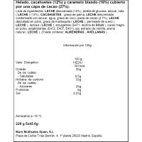 Helado barrita SNICKERS 5 uds, caja 228 g