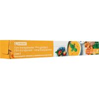 Film transparent 2 en 1 EROSKI, rotllo 30 mts