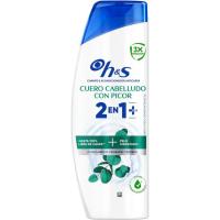 Champú picor cuero cabelludo 2en1+ H&S, bote 300 ml