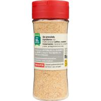 Ajo molido EROSKI, frasco 85 g