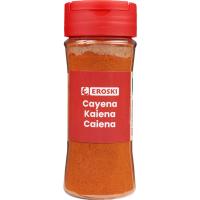 Cayena molida EROSKI, frasco 50 g Cayena molida EROSKI, frasco 50 g