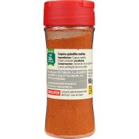 Cayena molida EROSKI, frasco 50 g