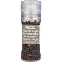 Molinet de pebre negre EROSKI, flascó 60 g Molinet de pebre negre EROSKI, flascó 60 g