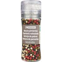 Molinet barreja de pebres EROSKI, flascó 55 g Molinet barreja de pebres EROSKI, flascó 55 g