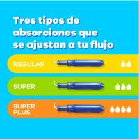 Tampó regular TAMPAX Compak Pearl, caixa 20 u