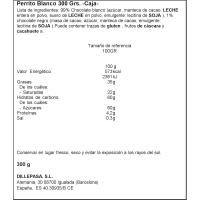 Perro de chocolate blanco MUSFI'S, caja 300 g