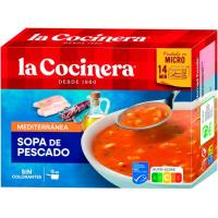 Sopa de peix MSC LA COCINERA, caixa 500 g