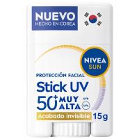 Protector solar facial satin SPF50+ NIVEA, stick 15 g