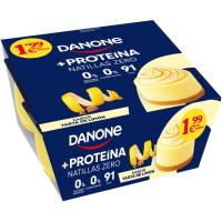 Natilla proteïna sabor pastís llimona DANONE, pack 4x120 g