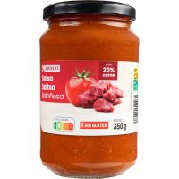 Salsa boloñesa EROSKI, frasco 350 g Salsa boloñesa EROSKI, frasco 350 g