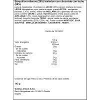 Galleta Round Wafers de avellana ARTIACH, paquete 142 g