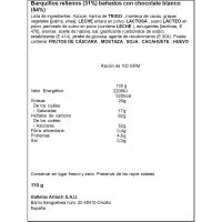 Galeta wafer cubes chocoblanco ARTIACH, 110 g