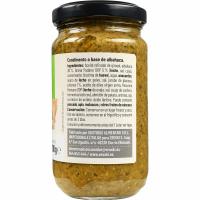 Pesto genovese EROSKI, flascó 190 g
