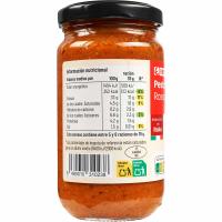 Salsa pesto rosso EROSKI, flascó 190 g