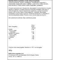 Gamba pelada Mediterráneo DELFIN, 160 g
