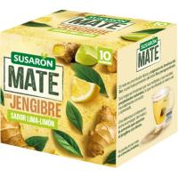 Infusión mate de jengibre SUSARON, caja 10 uds