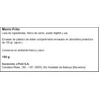 Morro frito PONT, bandeja 150 g