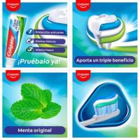 Dentífrico triple acción COLGATE, tubo 100 ml