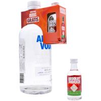 Vodka ABSOLUT, botella 70 cl + Mini Absolut Tabasco