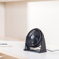 Ventilador mini de sobretaula 2 velocitats, Ø25 cm, apte per a paret, Hissi Brise Mini TAURUS
