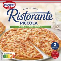Pizza piccola margherita DR OETKER RISTORANTE, 2 uds, caja 270 g Pizza piccola margherita DR OETKER RISTORANTE, 2 uds, caja 270 g