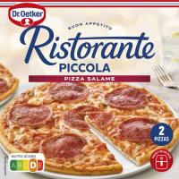 Pizza piccola salame DR OETKER RISTORANTE, 2 uds, caja 282 g Pizza piccola salame DR OETKER RISTORANTE, 2 uds, caja 282 g